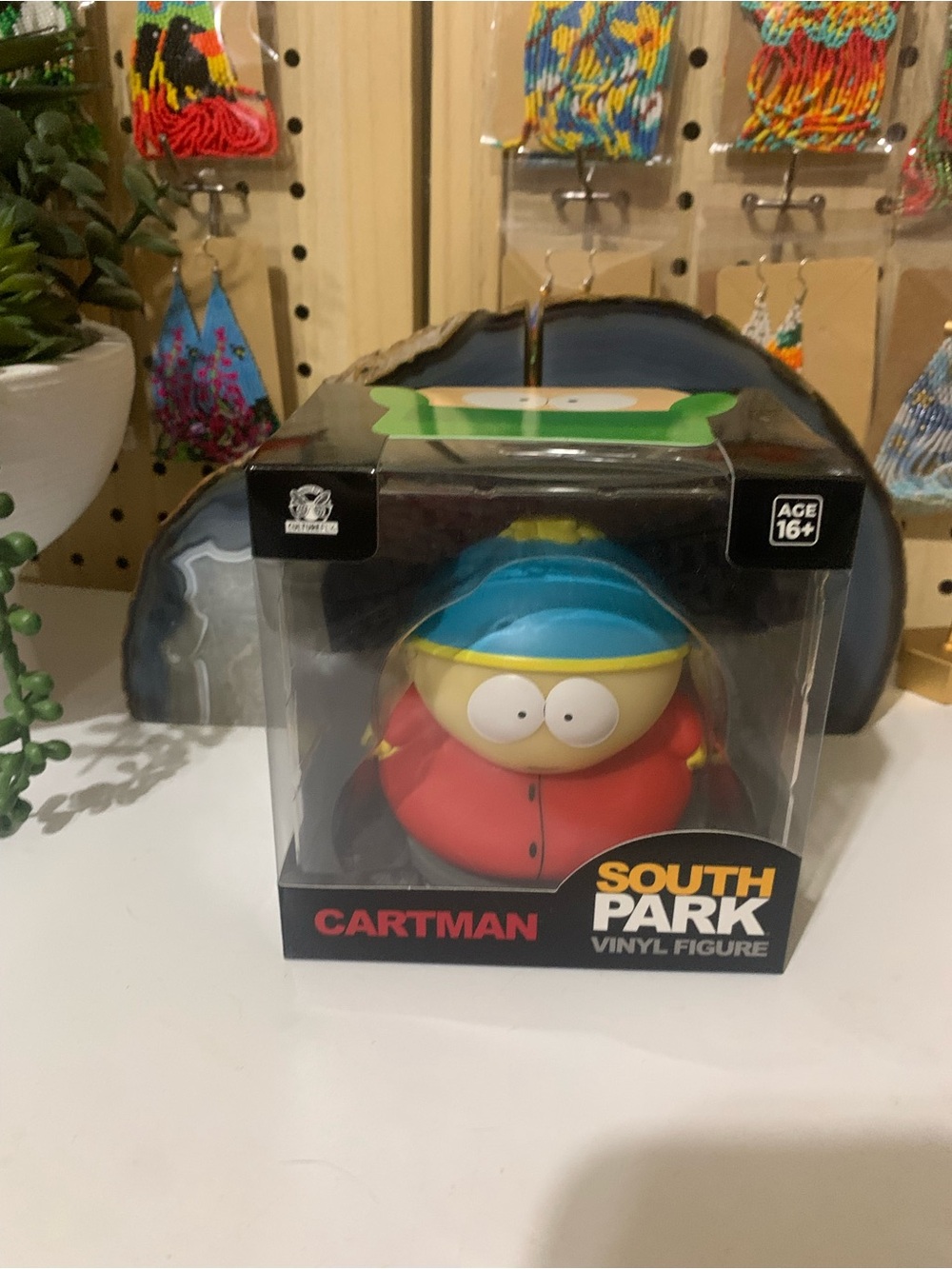 Cartman Vinyl Figure - Red Coat, Blue Hat